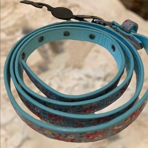 Lily Floral Skinny Belt